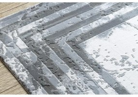 Luxusný kusový koberec akryl Remox šedý 70x140cm