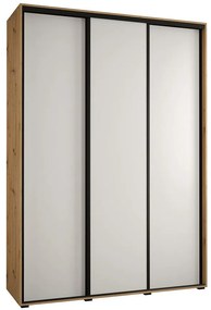 Skriňa 45 Canaris 1 200 artisan/biela/čierna