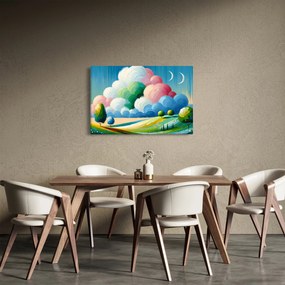 Obraz - Krajinka s mrakom (90x60 cm)