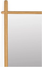 Stojacie zrkadlo s dreveným rámom 58x160 cm Solene – White Label