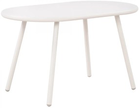 Konferenčný stolík Velva - v45 x 80 x 45 cm - Biela