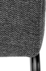 Jedálenská stolička sivá DCL-E2008 GREY2