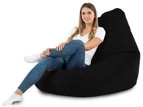 Sedací vak DROP XXL čierny