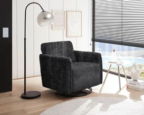 XXXLutz KRESLO, textil, čierna Livetastic - Online Only obývacie izby - 002220057301