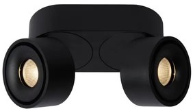 Lucide 35911/16/30 - LED Stmievateľné bodové svietidlo YUMIKO 2xLED/8W/230V čierna