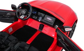 Ramiz Mercedes-Benz GT63 AMG elektrické autíčko pre deti červené