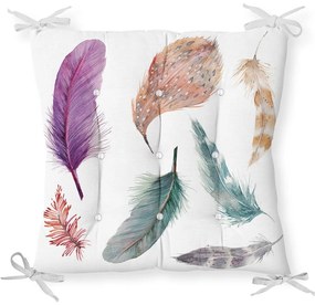 Sedák s prímesou bavlny Minimalist Cushion Covers Feathers, 40 x 40 cm