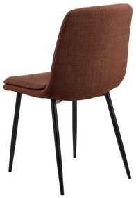 Terakotová jedálenská stolička Becca – Actona