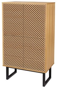 Komoda v dekore dubového dreva Woodman Camden Diamond