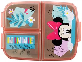 Multibox na desiatu Minnie Mouse - Disney s tromi priehradkami