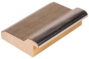 DANTIK rám na obraz 40x50 | Oro Fino stříbrná (Plexi Čiré)