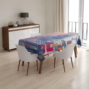 Sablio Obrus Lode v prístave - 90x90 cm