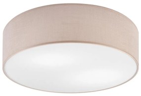 Stropné svietidlo SIRJA DOUBLE 4xE27/15W/230V pr. 45 cm béžová