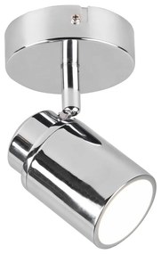 Kovové bodové svietidlo v lesklej striebornej farbe 10x9 cm Angelo - Trio