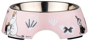 Miska pre psov Moomin Pets S, ružová