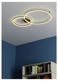 REDO 01-3366 ORBIT stropné svietidlo LED 88W/7819lm 3000K+4000K bronzová, TRIAC