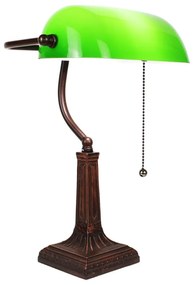 Bankárska zelená pracovná lampa 26*38