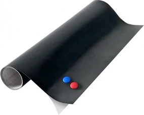 Popisovateľná magnetická fólia - čierna matná