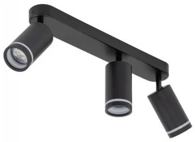 Bodové svietidlo JET 3xGU10/10W/230V čierna