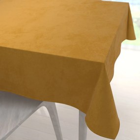 Biante Zamatový štvorcový obrus Velvet Prémium SVP-047 Horčicový 60x60 cm