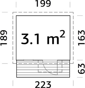 Detský domček Harry
