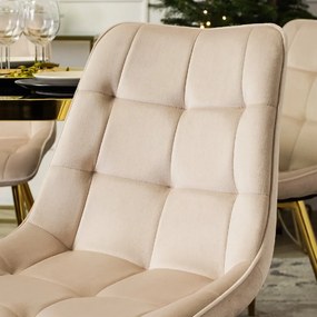 PROXIMA.store - Čalúnená jedálenská stolička CARO FARBA: sivá