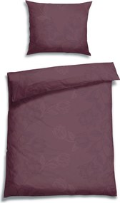 XXXLutz POSTEĽNÁ BIELIZEŇ, flanel, bobuľová, 140/220 cm Florella - Obliečky & plachty - 004388023403