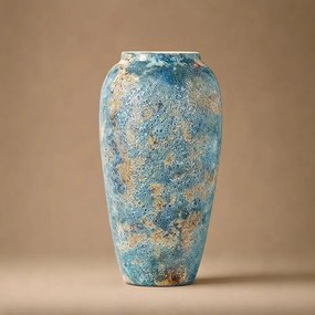 PROXIMA.store - Rustikálna váza BLUE