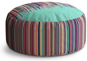 Taburet Circle stékajúca farba, farebná