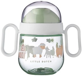 Svetlozelený tritanový detský hrnček 200 ml Little farm – Mepal