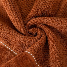 BAVLNENÝ UTERÁK SALADO 50X90 CM TEHLOVÁ