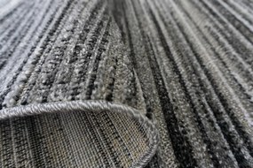Koberec Lagos 1265 GREY – sivý obdĺžnikový s dekoratívnym vzorom Rozmer: 200x290 cm