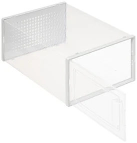 Úložný box Stak 18,5x35x25 cm, transparentná