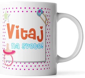 Sablio Hrnček Vitaj na svete 3 - 200 ml - espresso