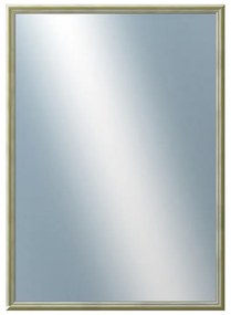 DANTIK - Zrkadlo v rámu, rozmer s rámom 50x70 cm z lišty Y-ka žltá linka (3127)