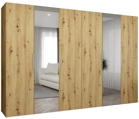 Skriňa Marbella II 300 artisan strieborný