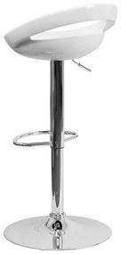 Barové stoličky Kitti, 2 ks, biele