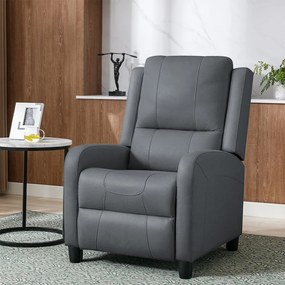 Polohovateľné televízne relaxačné kreslo Catini ELEGANT - Sivá