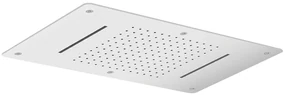Sapho Sapho, Stropná sprchová hlavica s dvoma kaskádami, 700x380mm, leštená nerez, MS343