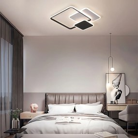 Toolight Toolight, LED stropné svietidlo 32W, 3000K, LHJ079-C, čierna-biela, OSW-50039