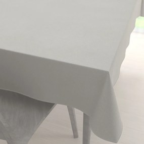 Biante Veľký dekoračný obdĺžnikový obrus BKU-101 Svetlo sivý 160x200 cm