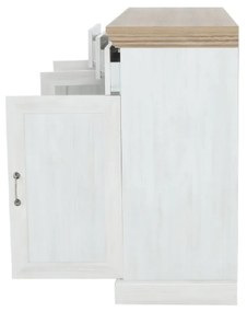 Tempo Kondela Trojdveroá komoda, sosna nordická/dub divoký, ROYAL K1S