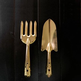 Esschert Design Záhradné náradie Golden, zlatá