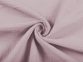 Biante Detské mušelínové posteľné obliečky do postieľky Nature MSN-008 Pastelovo fialkové Do postieľky 90x140 a 50x70 cm