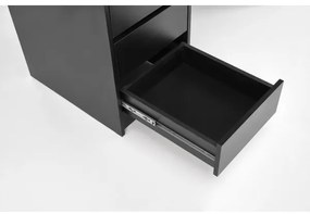 Toaletný stolík AMORIO čierny