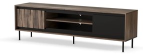 Televízny stolík Swing 180 cm orech/čierny