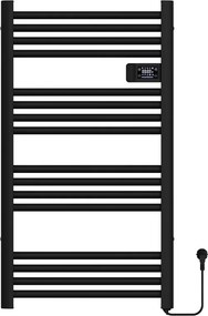 BPS-koupelny Elektrický kúpeľňový radiátor LOA BL 500W 54x96 cm, čierny