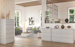 Komoda K120 6SZ CLP biela