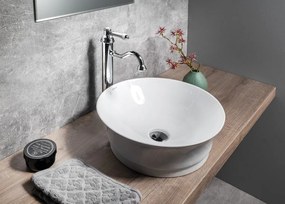 Sapho Sapho, VIENNA stojánkova umývadlová batéria vysoká bez výpuste, chróm, VO006