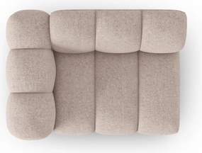Béžový modul pohovky (ľavý roh) Lupine – Micadoni Home